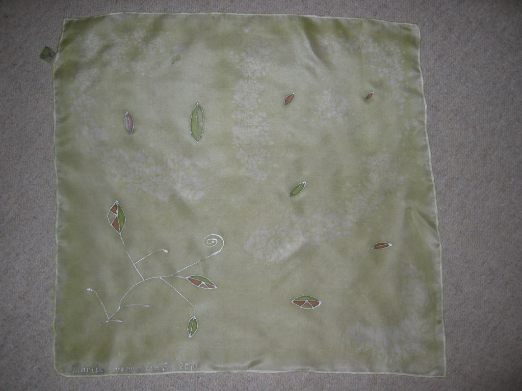 zelená šatka - 55x55 cm.JPG